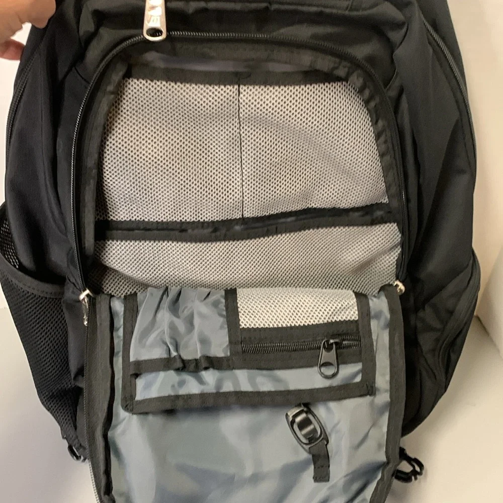 Obersee Bern Diaper Bag Backpack Black